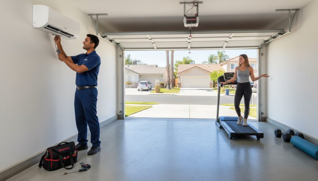 Ductless AC for Garage: Reclaim Your Roseville Living Space in 2026