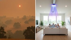 Do UV Lights Help with Wildfire Smoke? A Guide for Roseville Homeowners