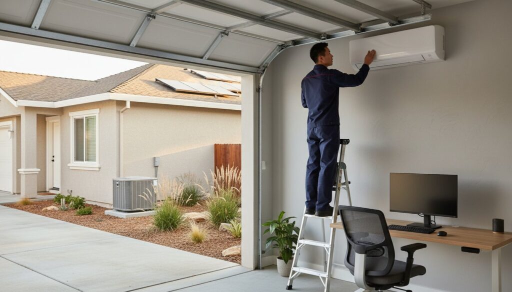 Mini Split Installation for a Garage Conversion in Rocklin: The Complete 2026 Guide