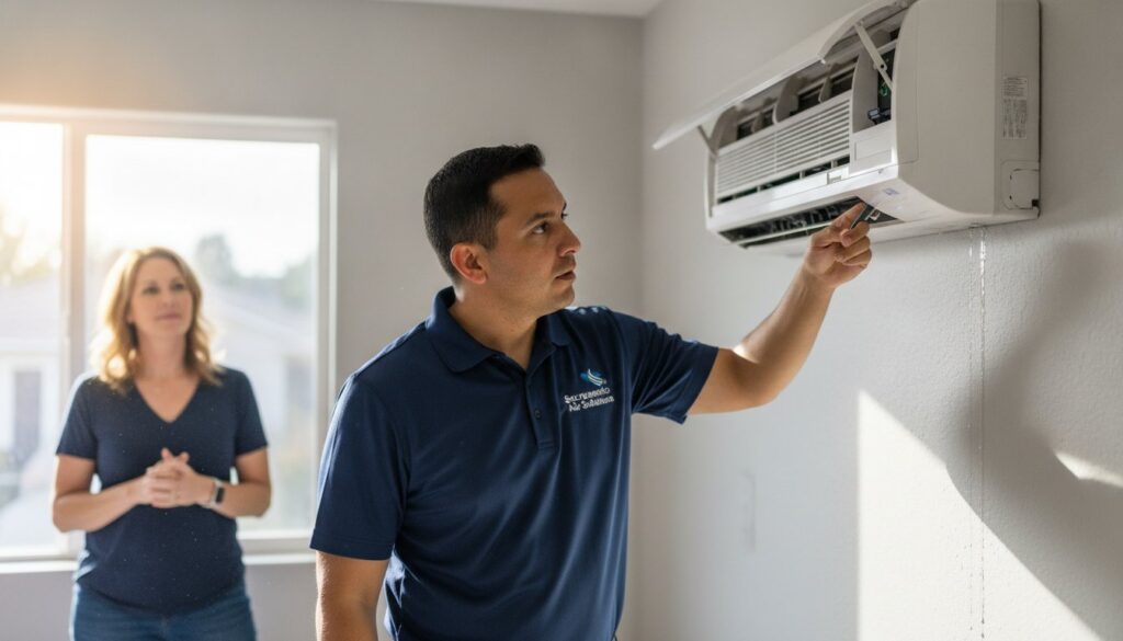 My Mini-Split is Leaking Water: What to Do Right Now to Protect Your Home