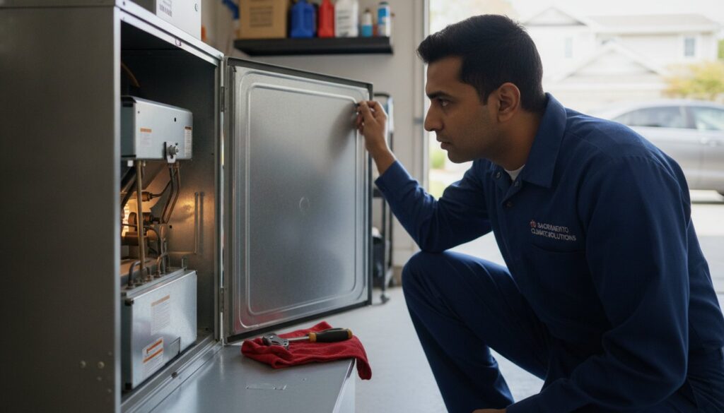 Furnace Pilot Light Won't Stay Lit in Carmichael? 5 Common Causes & Fixes