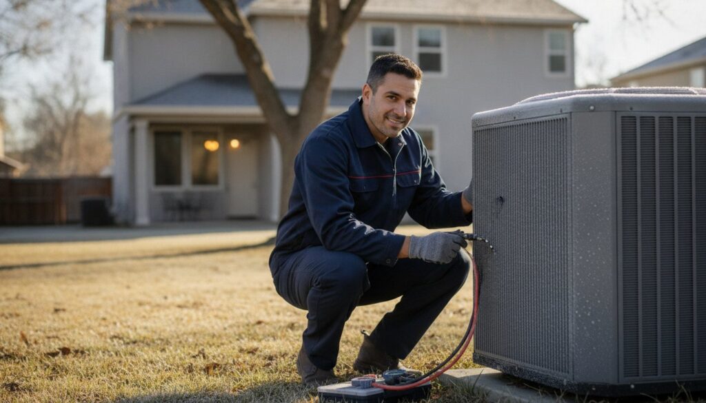 Why Is There Frost on My Heat Pump in Winter? Normal vs. Problematic Ice