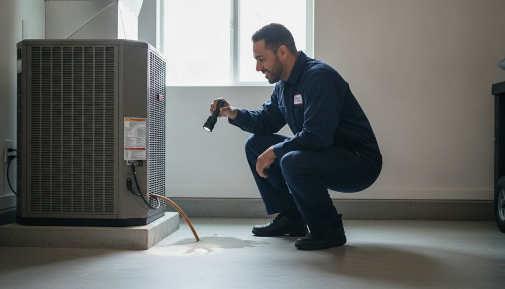 Why Is My AC Unit Leaking Water? 2026 Guide to Causes and Fixes